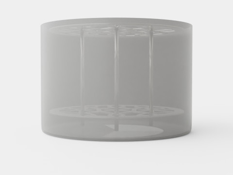 Ang Vase small Silver 3Dモデル
