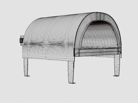 Ardore gas fired pizza oven 3D Model