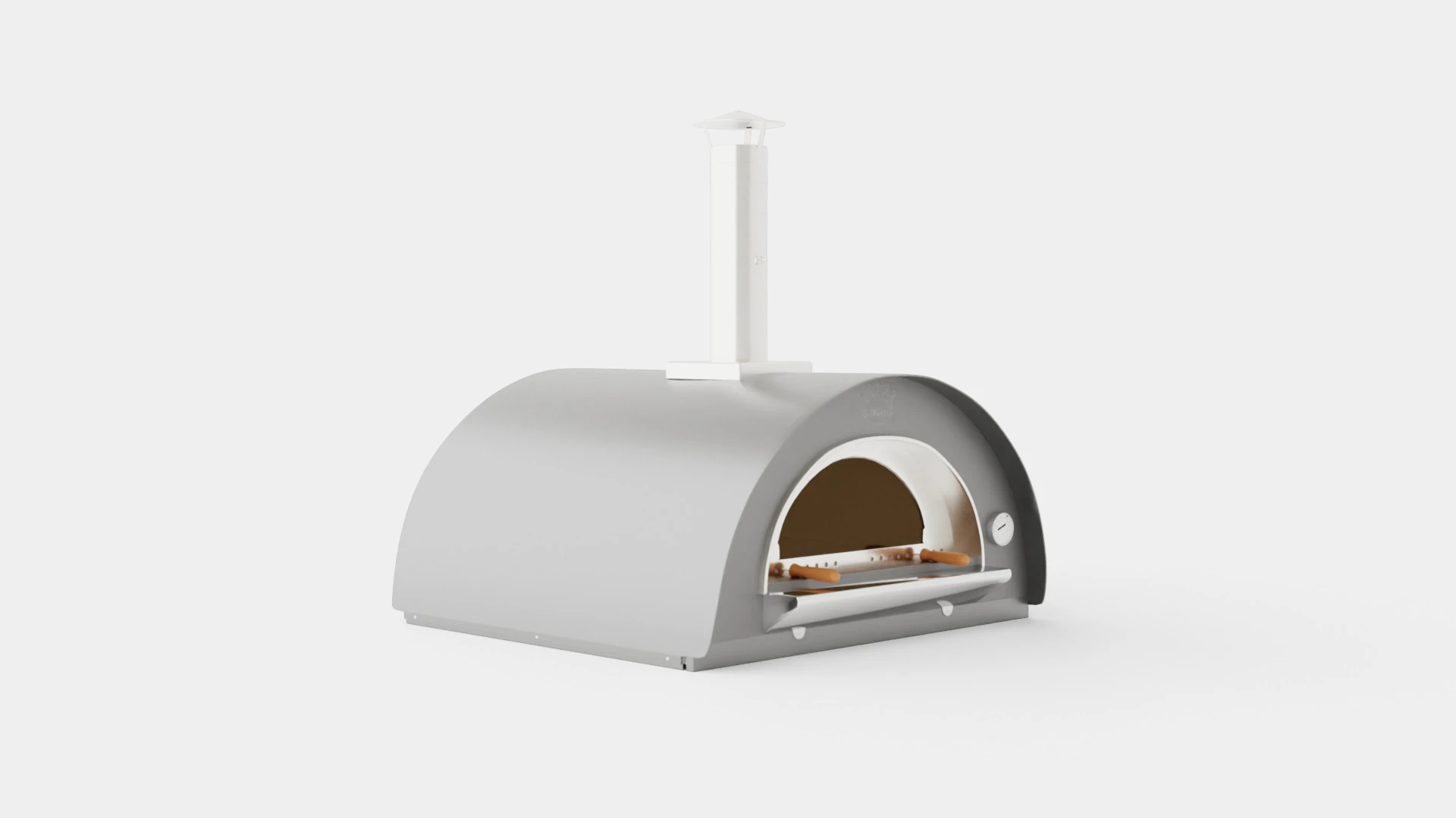 Clementi Family gas fired pizza oven 3D Model .c4d .max .obj .3ds .fbx .stl .blend 