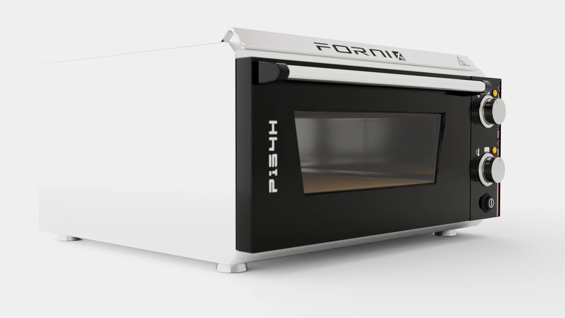 Effeuno electric pizza oven 3D Model .c4d .max .obj .3ds .fbx .stl .blend