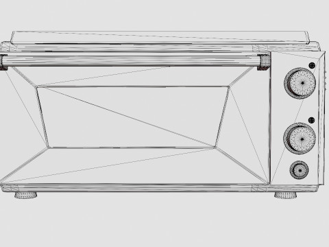 Effeuno electric pizza oven 3Dモデル