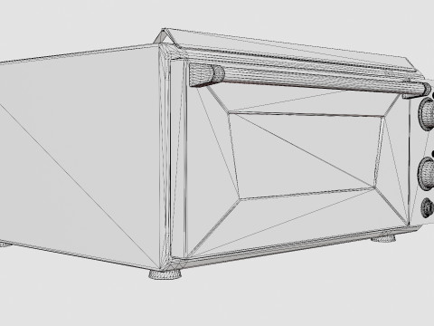 Effeuno electric pizza oven 3Dモデル