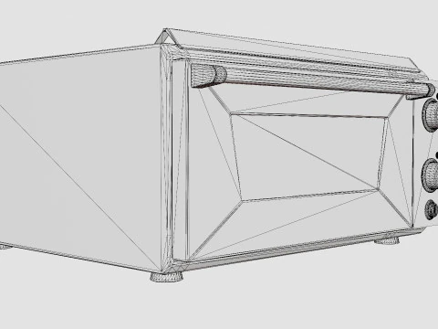 Effeuno electric pizza oven 3D Model