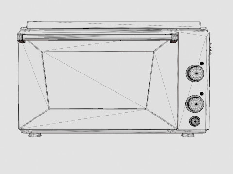 Effeuno electric pizza oven Modelo 3D