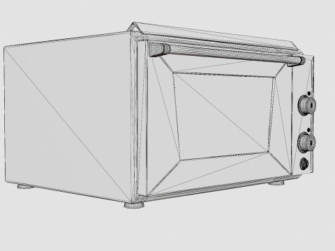 Effeuno electric pizza oven Modelo 3D