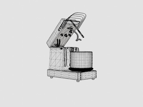 Famag Spiral mixer Modelo 3D