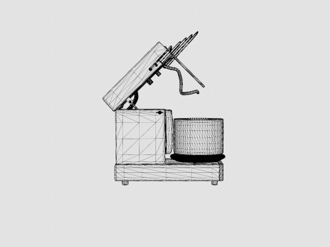 Famag Spiral mixer Modelo 3D
