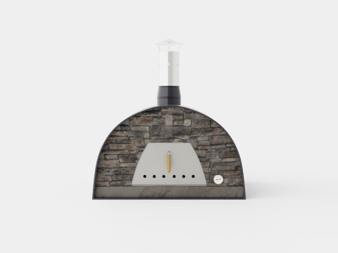 Maximus Prime wood fired pizza oven Model 3D