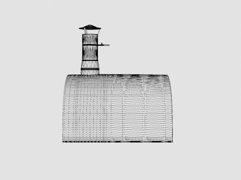 Maximus Prime wood fired pizza oven Model 3D