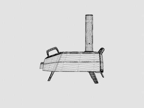 Ooni Karu 16 wood fired pizza oven 3D 模型