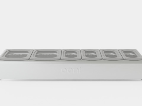 Ooni Pizza Topping station Stainless steel 3D Modell