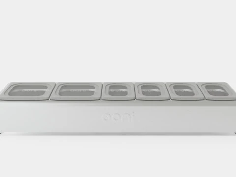 Ooni Pizza Topping station Stainless steel 3D Model