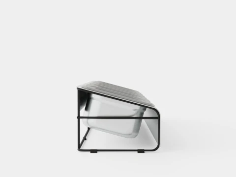 Ooni Pizza Topping station Stainless steel 3D Model