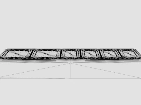 Ooni Pizza Topping station Stainless steel 3D Model