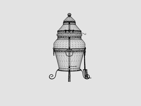 Tandoor Sultan 3D Model