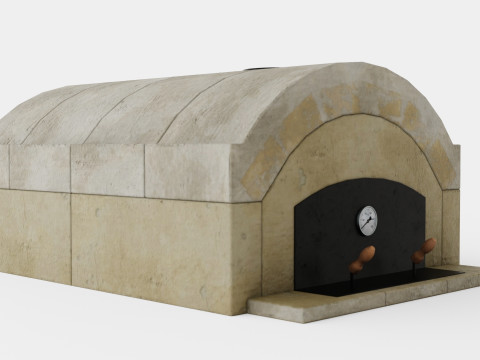 Trysil wood fired oven 3D Model