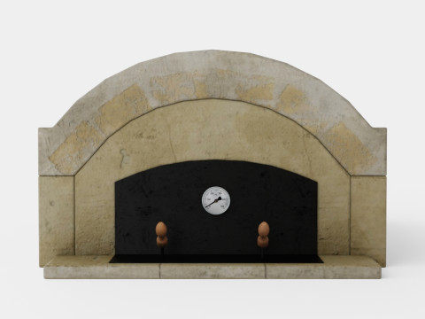 Trysil wood fired oven Modelo 3D