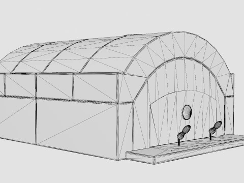 Trysil wood fired oven 3D Model