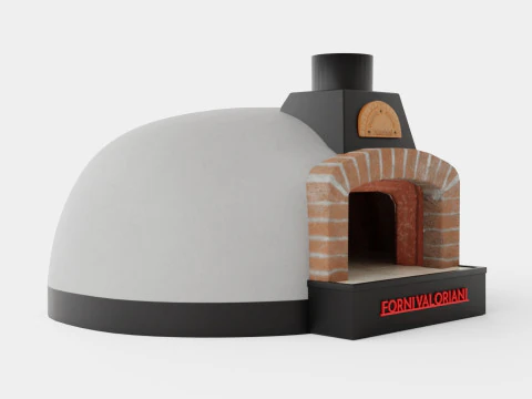 Valoriani 80 Hobby wood fired pizza oven 3D Model