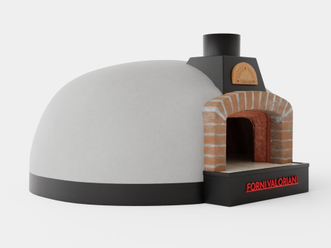 Valoriani 100 Hobby wood fired pizza oven 3D Model