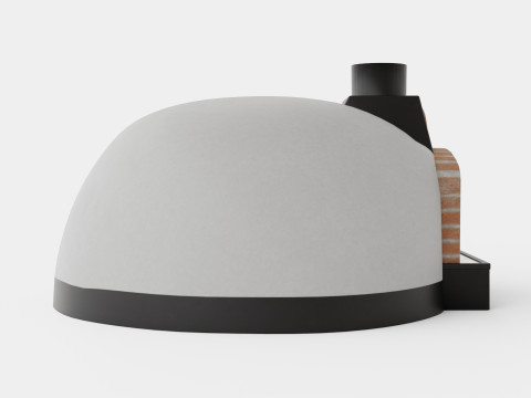 Valoriani 100 Hobby wood fired pizza oven Modèle 3D