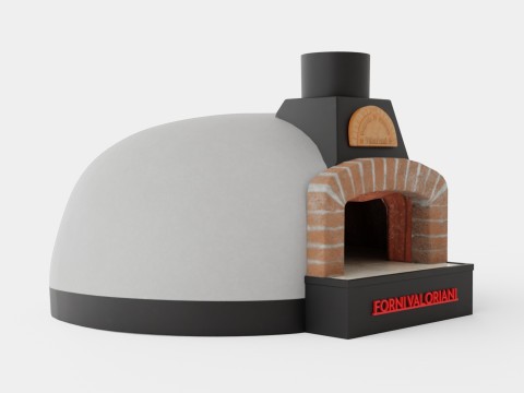 Valoriani 120 Hobby wood fired pizza oven 3D Model