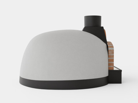 Valoriani 120 Hobby wood fired pizza oven Modèle 3D