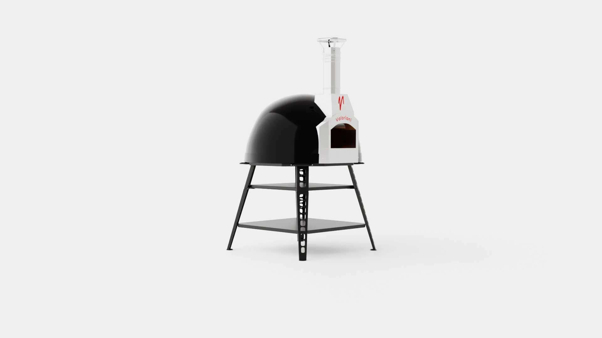 Valoriani Baby 60 wood fired pizza oven 3D Model .c4d .max .obj .3ds .fbx .stl .blend 