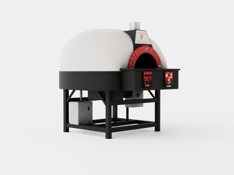 Valoriani ROTATION 120 gas fired professional oven Modelo 3D