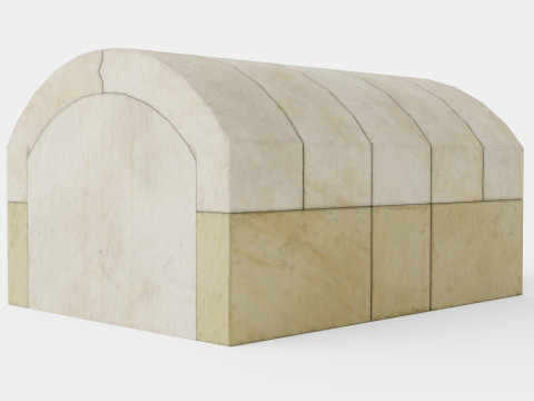 Wood fired baking oven Hemsedal 5 3D Model