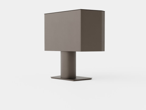 Heta Scan Line 100 wood burning stove on plinth Modelo 3D
