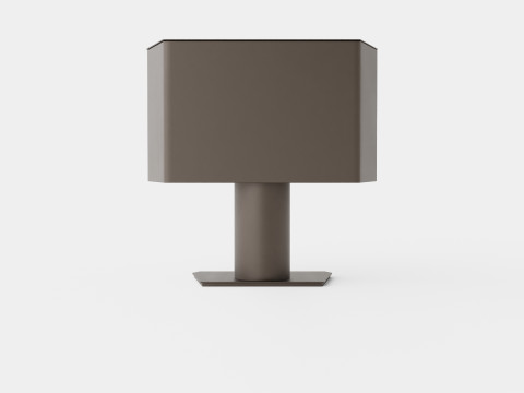 Heta Scan Line 100 wood burning stove on plinth Modelo 3D