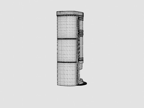 Heta Scan Line Turin B 3D Model