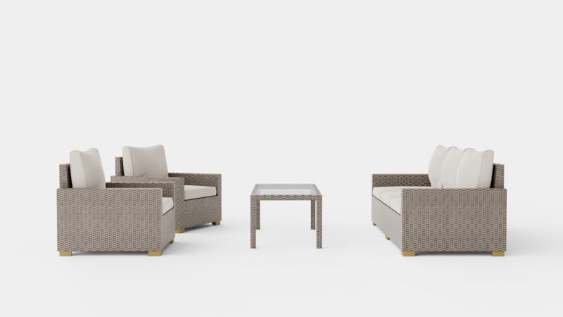 Canby sofa set 3D Model .c4d .max .obj .3ds .fbx .stl .blend 