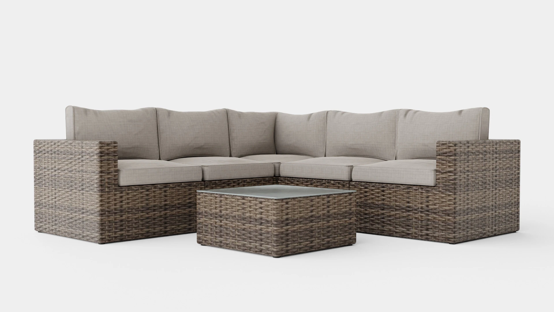 Minnesota sofa set 3D Model .c4d .max .obj .3ds .fbx .stl .blend 