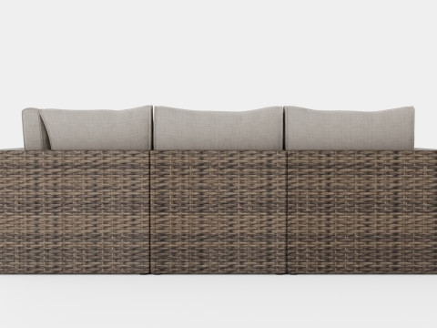 Minnesota sofa set 3D 모델