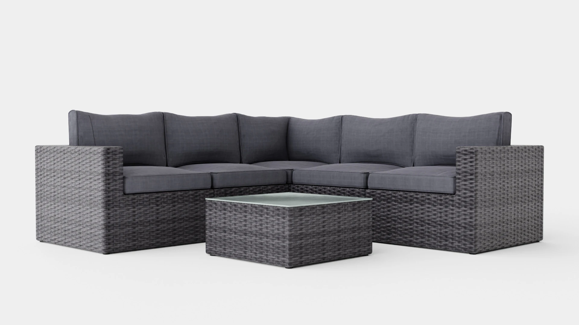 Minnesota sofa set 3D Model .c4d .max .obj .3ds .fbx .stl .blend 