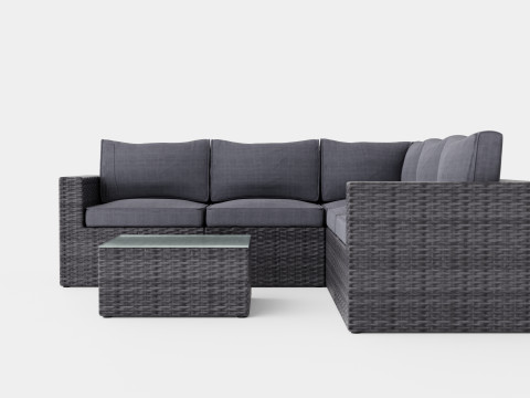 Minnesota sofa set Modelo 3D