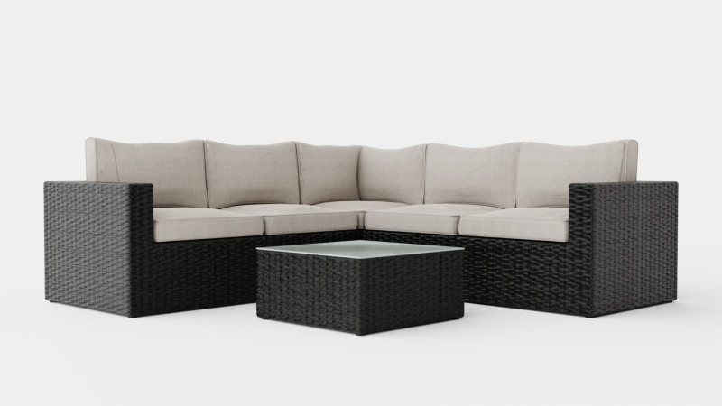 Minnesota sofa set Model 3D .c4d .max .obj .3ds .fbx .stl .blend