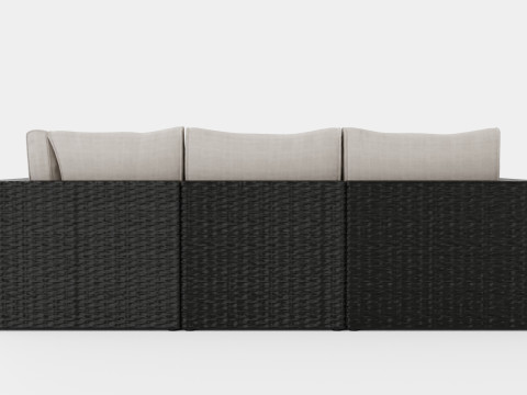 Minnesota sofa set Model 3D
