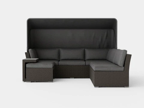 Minnesota sofa set 3D Model