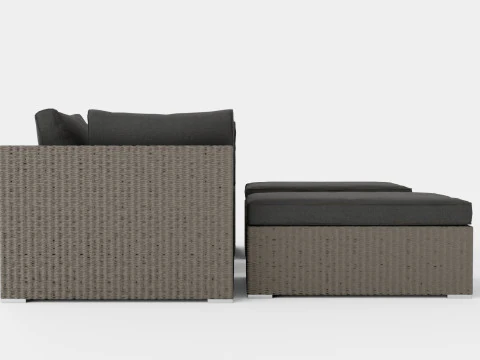 シカゴソファセット 3Dモデル