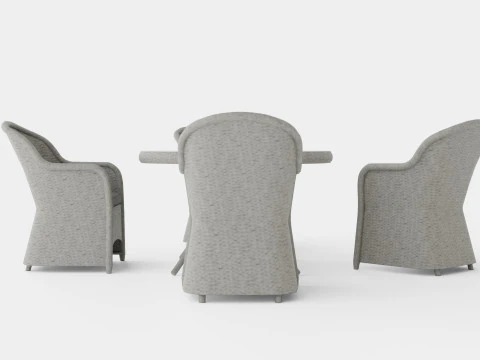 Set da pranzo Roma Modello 3D