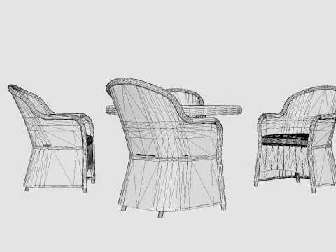 Set da pranzo Roma Modello 3D