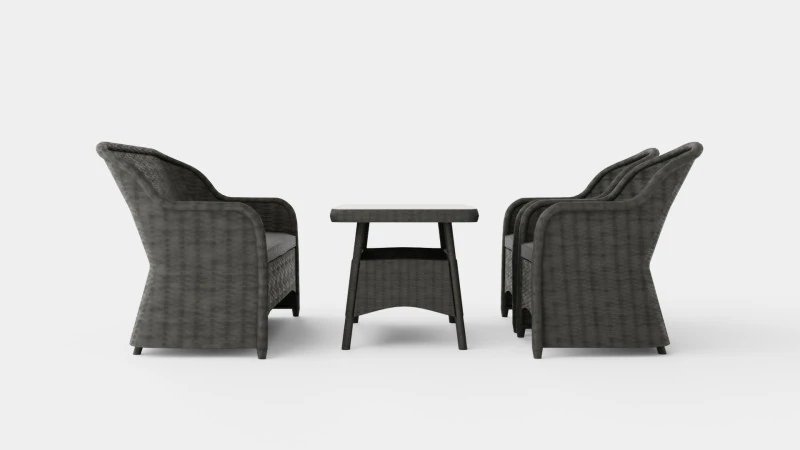 Set divani Roma Modello 3D .c4d .max .obj .3ds .fbx .stl .blend 