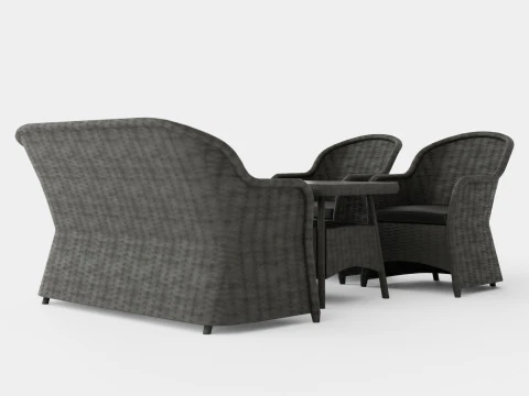 Set divani Roma Modello 3D