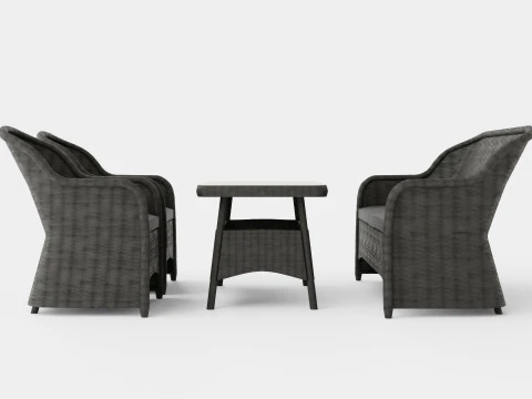 Set divani Roma Modello 3D