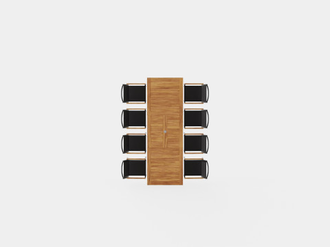 Twin dining set Modelo 3D