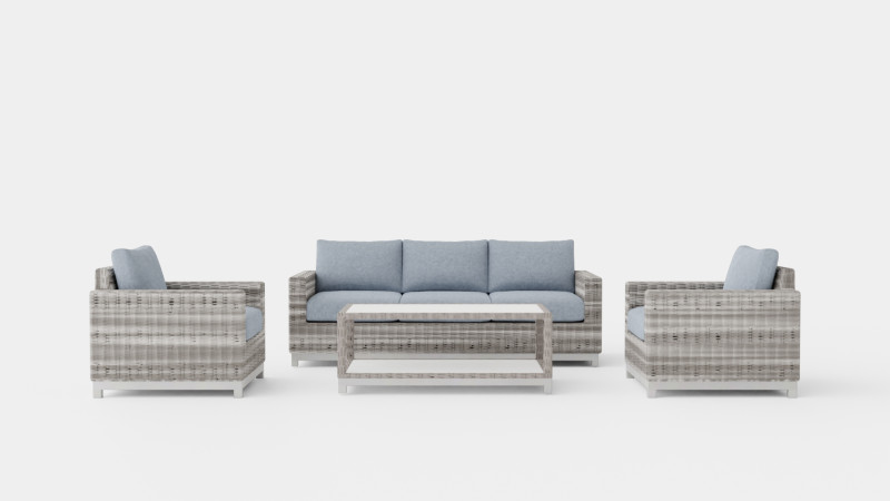Oxnas sofa set 3D Model .c4d .max .obj .3ds .fbx .stl .blend 