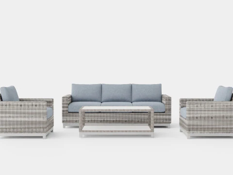 Conjunto de sofás Oxnas Modelo 3D